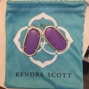 kendra scott earrings (large size)